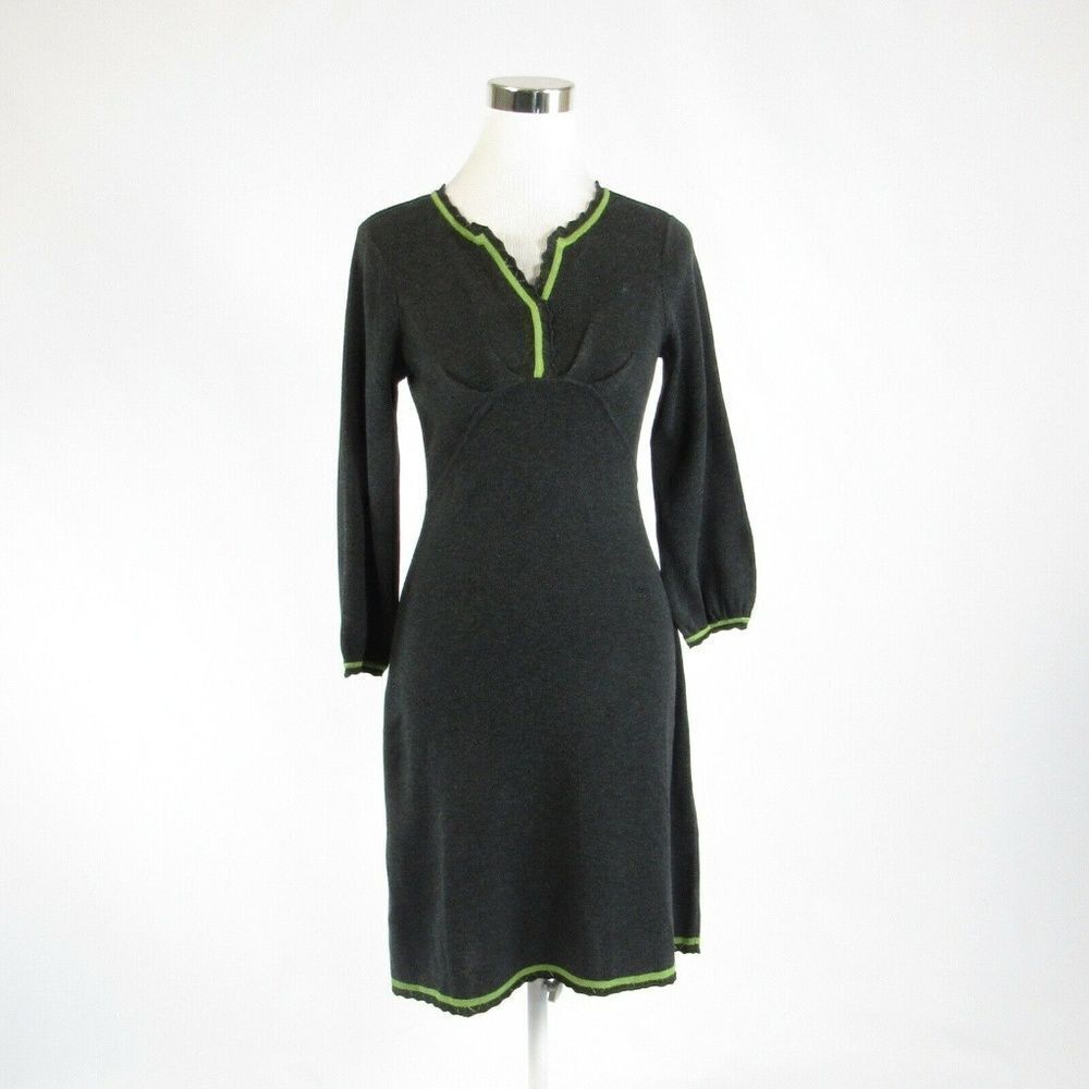 Jessica Howard charcoal gray dress S